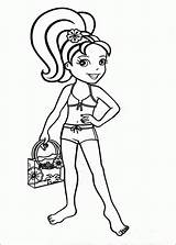 Pocket Polly Coloring Pages2 Pages Print sketch template