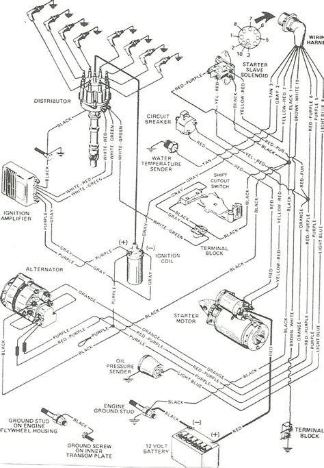 mercruiser thunderbolt wiring diagram wiring diagram pictures