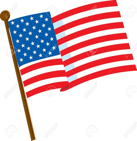 cartoon american flag american flag clipart white background pencil   color jpg clipartix