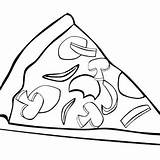 Pizza Pages Coloring Hut Getcolorings sketch template