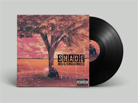 shade album artwork vinyl  tom woodward  dribbble