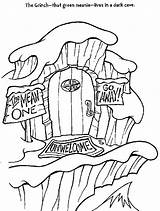 Whoville Coloring Pages Print Houses Printable Color Getcolorings sketch template