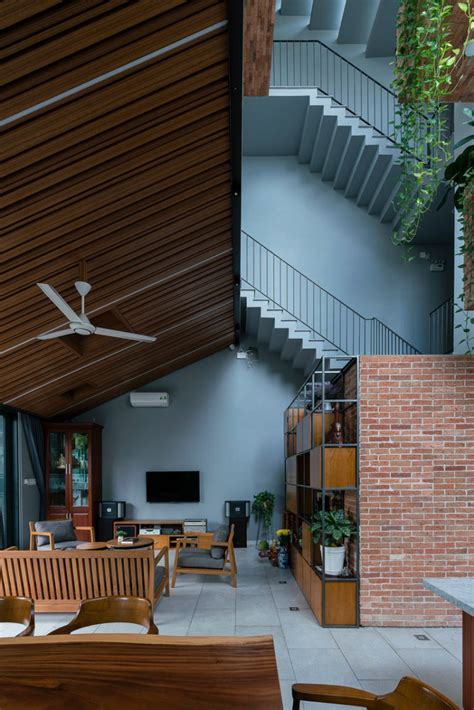 mda architecture tops house in vietnam with lush roof park
