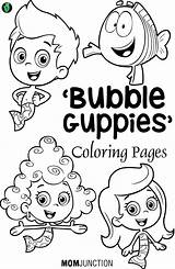 Bubble Molly Guppies Coloring Pages Getcolorings sketch template