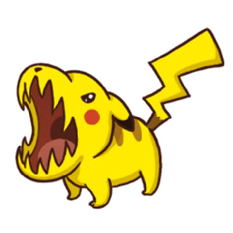 angry pikachu  vanja  deviantart