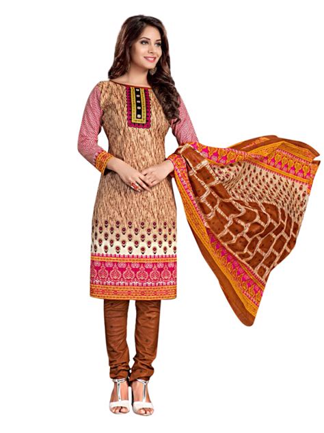 Buy Sahari Designs Multicolor Cotton Printed Salwar Suit Material