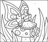 Fairies Enjoyed sketch template