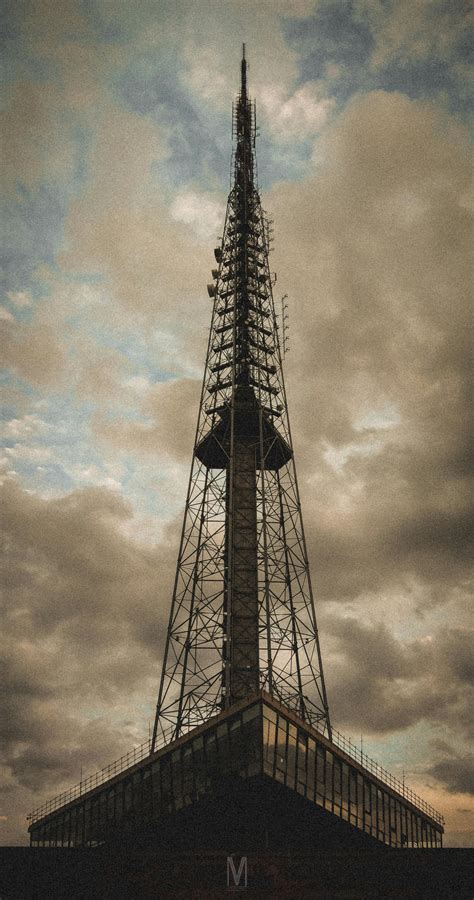 stock photo  television tower