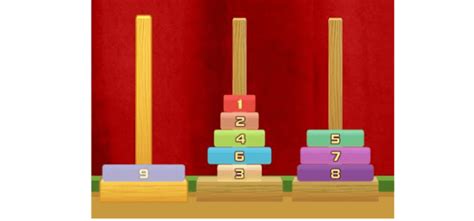 Math Game Time Tower Of Hanoi Ii Scitech Institute