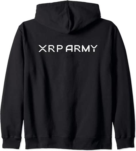 hodl xrp xrp cryptocurrency xrp army zip hoodie amazoncouk clothing