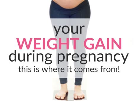 why such weight gain during pregnancy here are the reasons