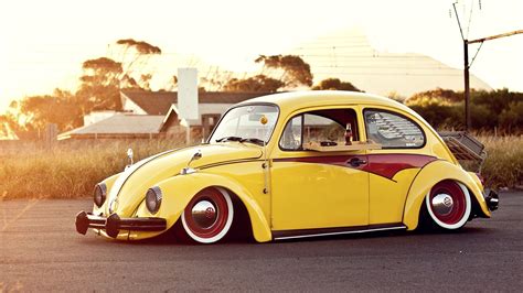 volkswagen bug beetle classic car wallpaper