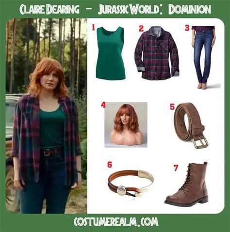 Jurassic World Claire Costume Vlr Eng Br