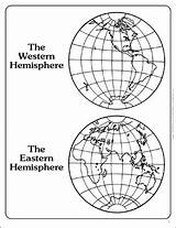 Eastern Map Western Hemispheres Outline Hemisphere Printable Printables Worksheet Scholastic Geography Maps Teachables sketch template