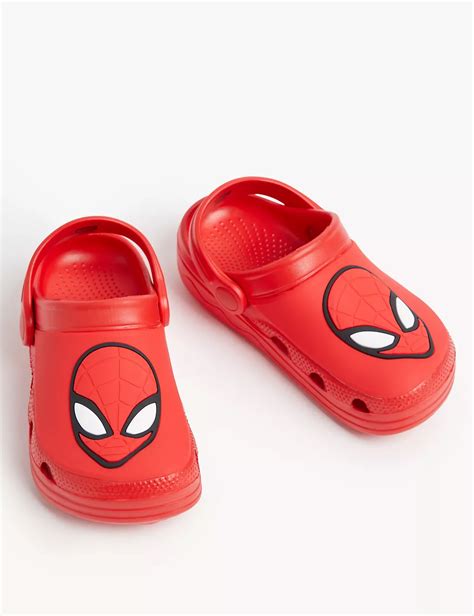 kids spider man clogs  small  small ms