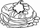 Breakfast Clipart Food Library Coloring Pages sketch template