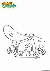 Zig Sharko Kangoo Coloriage Coloriages Juniors Imprime Partage Télécharge sketch template