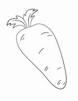 Carrot Coloring Pages Drawing Carrots Printable Paper Dot Work Puzzle Categories sketch template