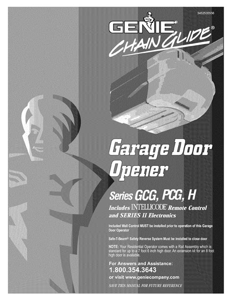 genie garage door opener owners manual dandk organizer