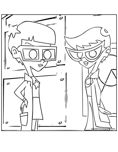 johnny test coloring pages  print coloring home