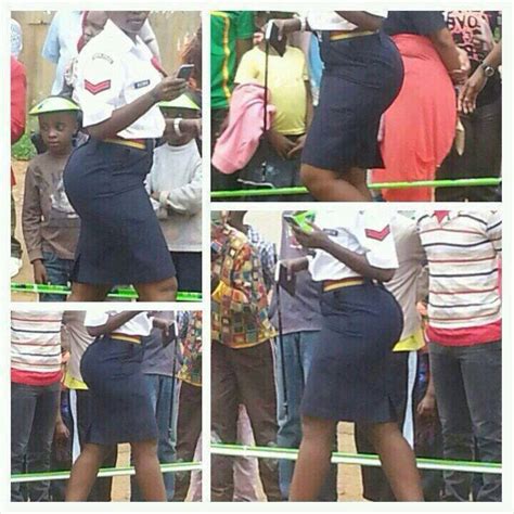 Kenyan Police Woman With The Tightest Skirt Naibuzz