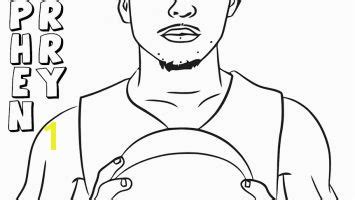stephen curry coloring pages  print divyajanan
