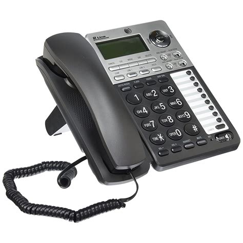 att ml   corded telephone  digital answering system