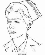 Nurse Coloring Pages Male Getcolorings Printable sketch template