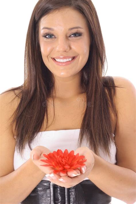 Gorgeous Girl With Honey Baked Ham Stock Image Image Of Diet