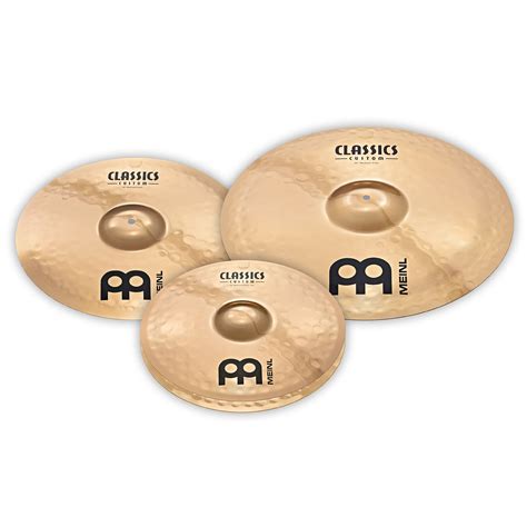 meinl classics custom complete cymbal set  cymbal set