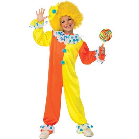 neon clown girls jumpsuit halloween costume