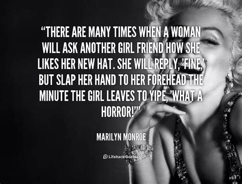 marilyn monroe quotes about women quotesgram