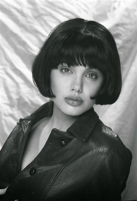 first photo shoots of angelina jolie when she was 15 years
