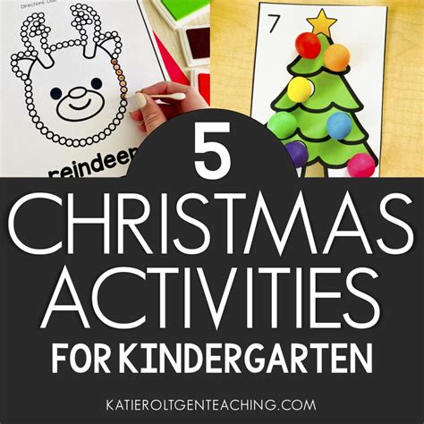christmas activities  kindergarten  elf game katie