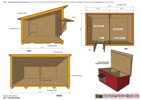 awesome insulated dog house plan check   httpwwwjnnsysycominsulated dog house plan