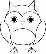 Lineart Owls Potter Clipartmag Sweetclipart sketch template