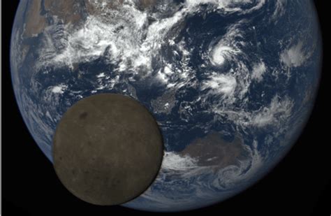 moon photobombs  earth  rare images captured  nasa techcrunch