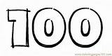 100 Number Coloring Printable Pages Printablee Via sketch template