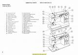 Janome Manual Sewing Machine L353 Instruction sketch template