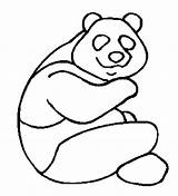 Coloring Panda Pages Hello Big Clipartpanda Terms sketch template