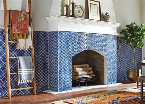 fresh designs  tiled fireplaces bob vila bob vila
