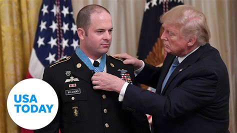 President Trump Awards Medal Of Honor To Master Sgt