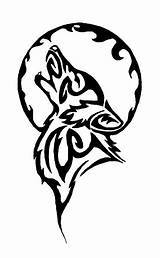 Wolf Tribal Tattoo Tattoos American Native Animal Outline Tatoo Idea sketch template