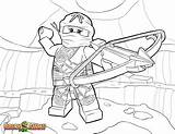 Ninjago Zane Coloring Pages Lego Ausmalbilder Getcolorings sketch template