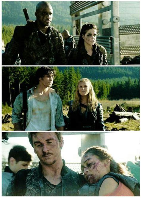 the 100 the 100 show lincoln and octavia the 100 cast