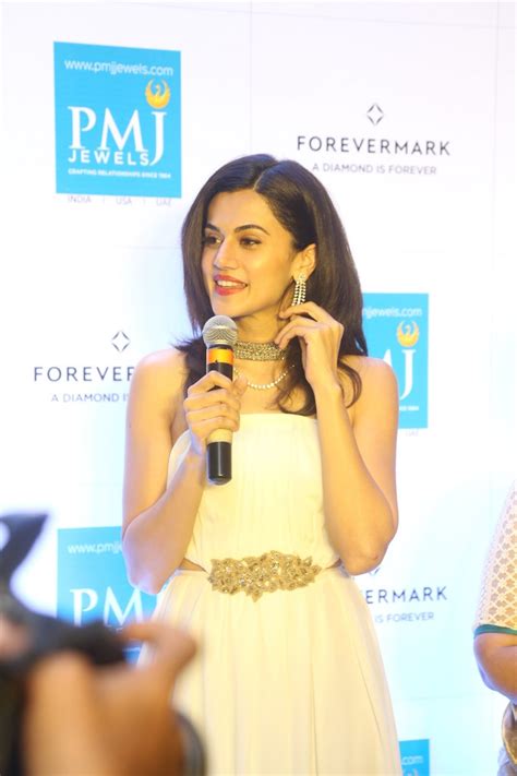 taapsee pannu launches forevermark diamond collection