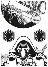 Ren Kylo Colorare Disegni Coloriages Filmplakate Kolorowanki Erwachsene Malbuch Adulti Etoile Stormtroopers Bestcoloringpagesforkids Justcolor Maléfique Stormtrooper Entitlementtrap Inspiré Dzieci Kyloren sketch template