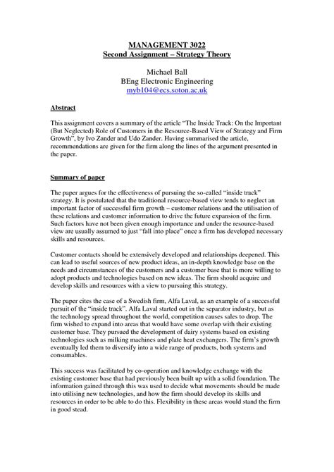 essay     synopsis paper summary examples