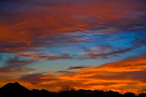 arizona sunset  stock photo public domain pictures