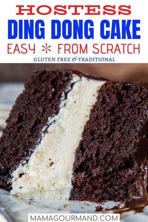 hostess copycat ding dong cake recipe   ding dong cake easy